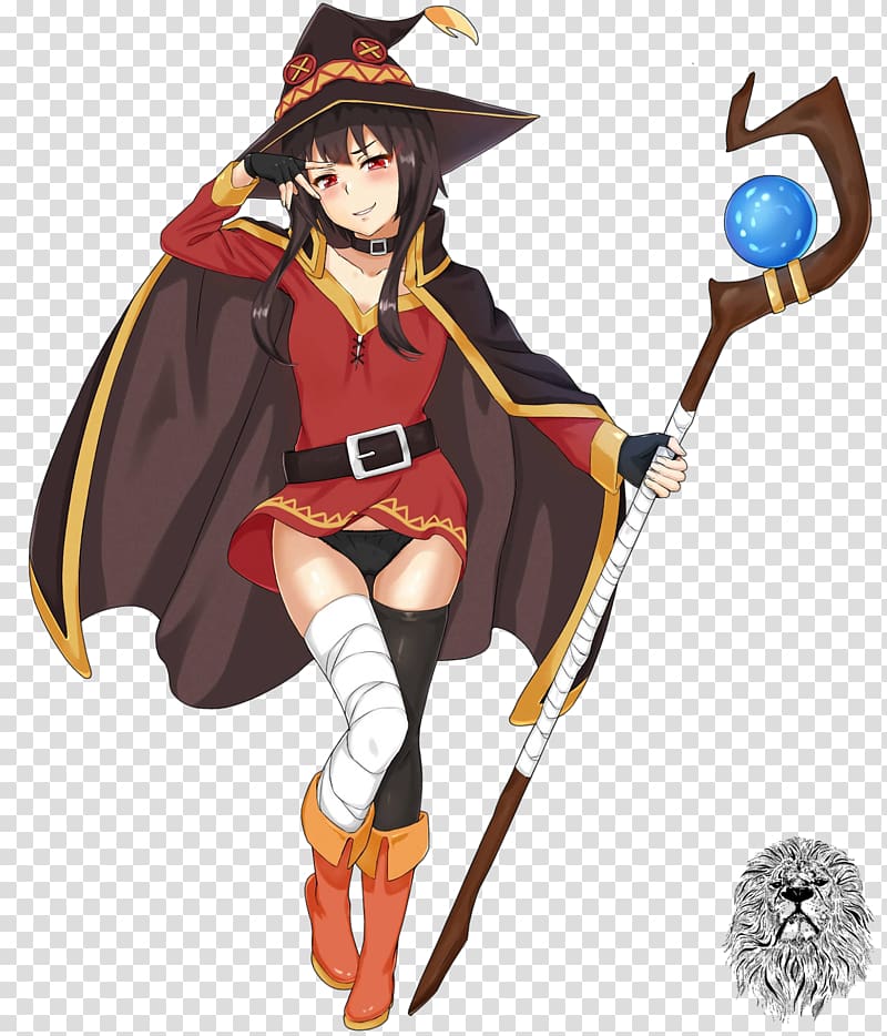 KonoSuba Anime Fiction, Anime transparent background PNG clipart