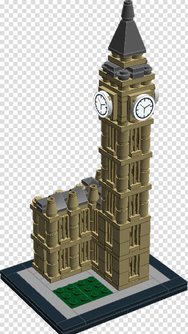 Lego Digital Designer Tower Big Ben Building Fallingwater, big ben transparent background PNG clipart