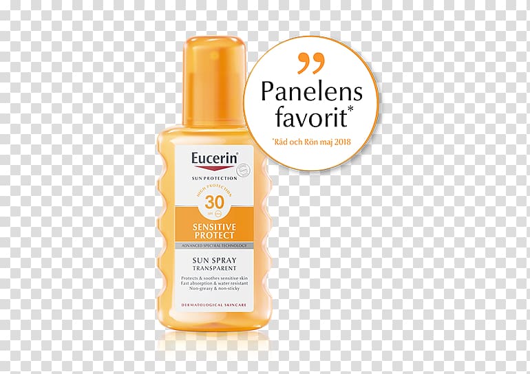 Sunscreen Eucerin Pharmacy Skin Lotion, Bucket Filler Award transparent background PNG clipart