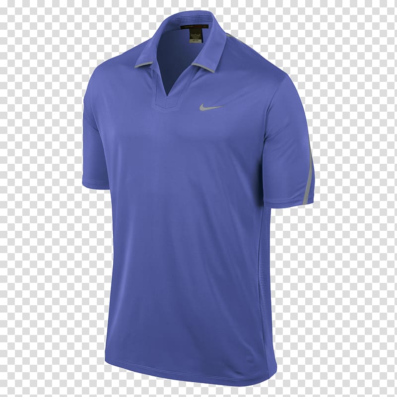 Nike Polo shirt T-shirt Blue Masters Tournament, tiger woods transparent background PNG clipart