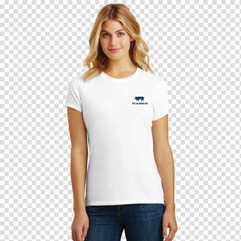 T-shirt Crew neck Sleeve Neckline, T-shirt transparent background PNG clipart