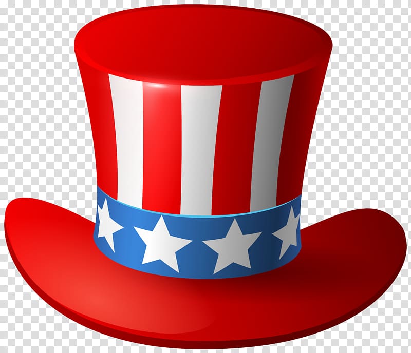 Uncle Sam's hat , Uncle Sam Hat Independence Day , uncle transparent background PNG clipart