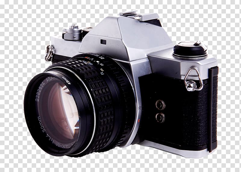 Digital SLR Camera lens Digital data, A camera transparent background PNG clipart