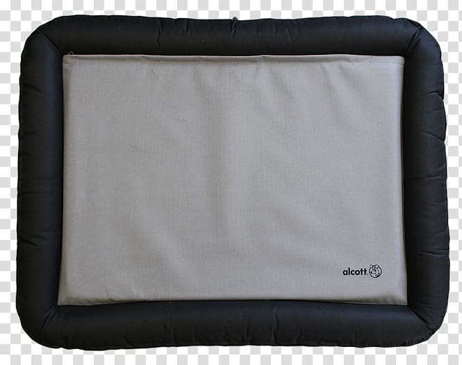 Black Bed Dog Bolster, bed transparent background PNG clipart