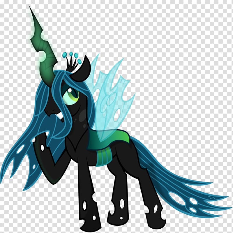 Pony Princess Luna Drawing Queen Chrysalis, Queen Chrysalis transparent background PNG clipart