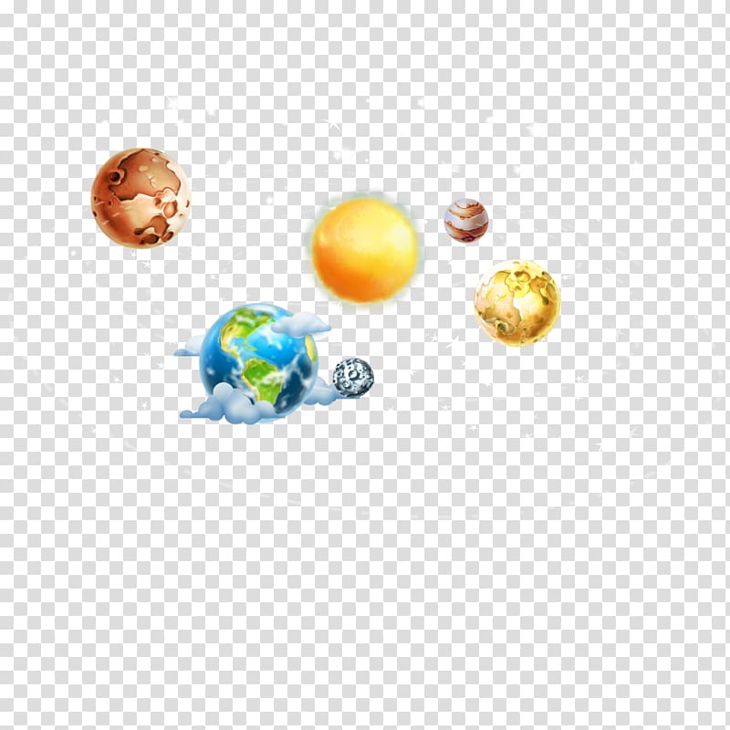Planet Galaxy Outer space, numerous planets space galaxy transparent background PNG clipart