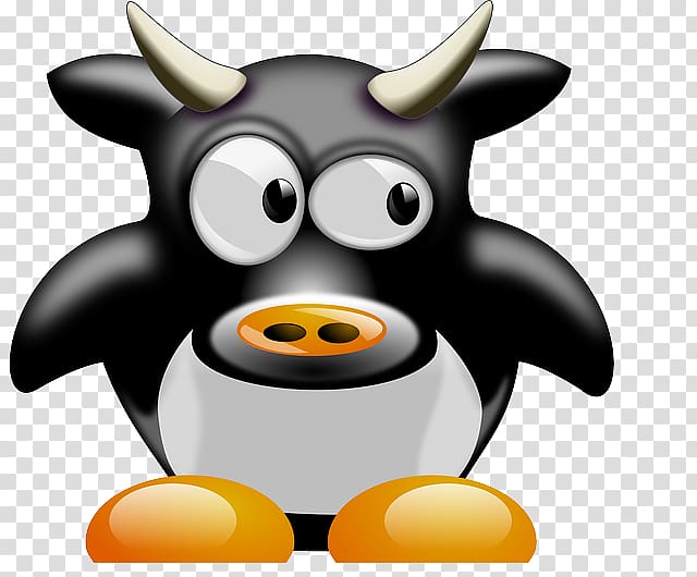 Cattle , penguins transparent background PNG clipart