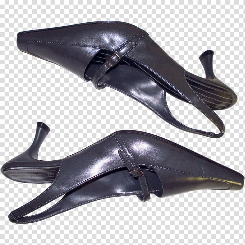 Shoe Slingback Stiletto heel 1990s, design transparent background PNG clipart