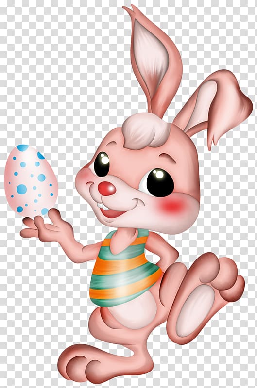 Easter Bunny Hare Easter egg , Easter transparent background PNG clipart