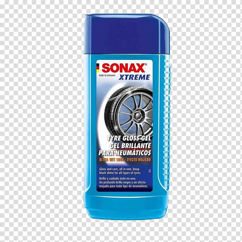 SgCarMart Motor Vehicle Tires Sonax Tire Gloss Gel (500ML) Wheel, car transparent background PNG clipart