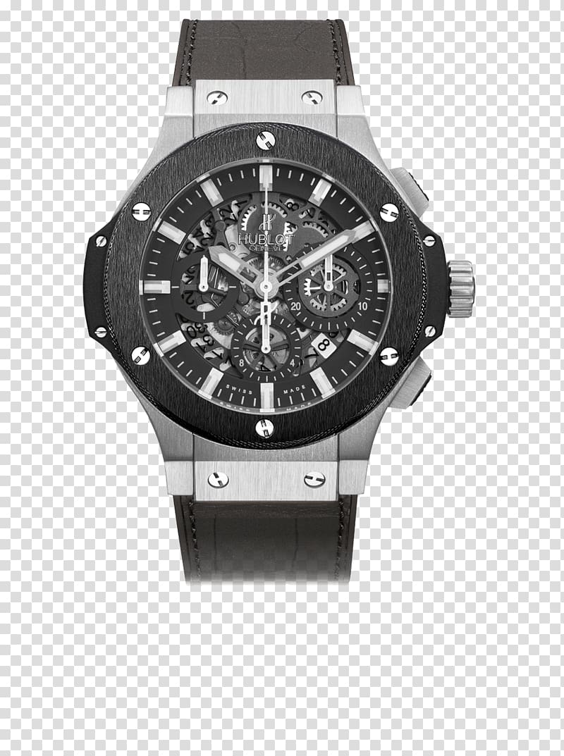 Hublot Big Bang Aero Bang Chronograph Automatic watch, watch transparent background PNG clipart