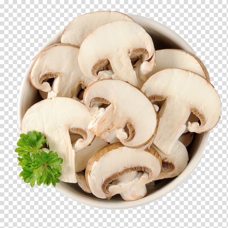 Common mushroom Food Eating, mushroom transparent background PNG clipart