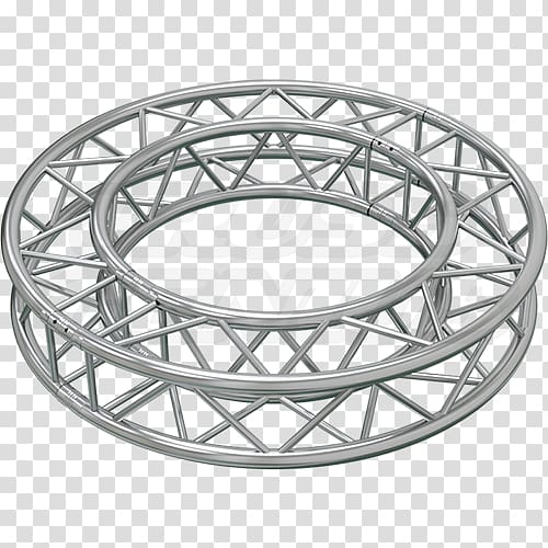 Circle Truss NYSE:SQ Architectural engineering Aluminium, circular stage transparent background PNG clipart