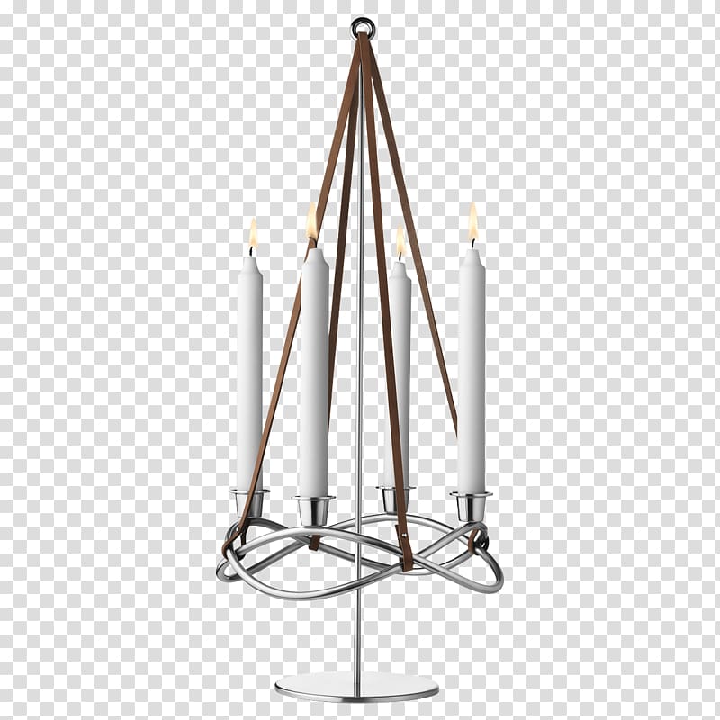 Candlestick Steel Advent candle Georg Jensen A/S, Georg Jensen transparent background PNG clipart