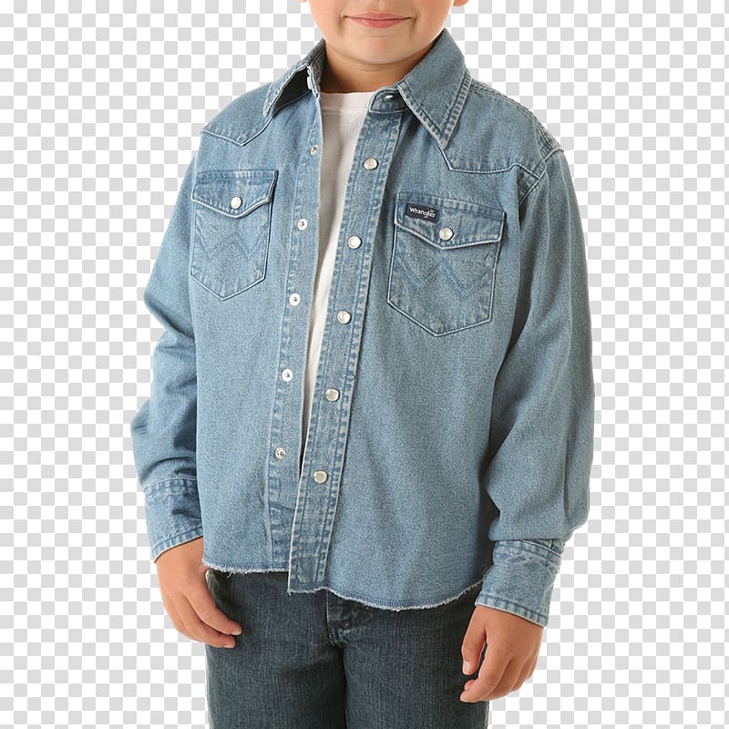 T-shirt Denim Sleeve Western wear, T-shirt transparent background PNG clipart