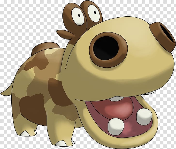 Dog Pokémon X and Y Pokémon Ranger Pokémon Adventures Hippopotas, Dog transparent background PNG clipart