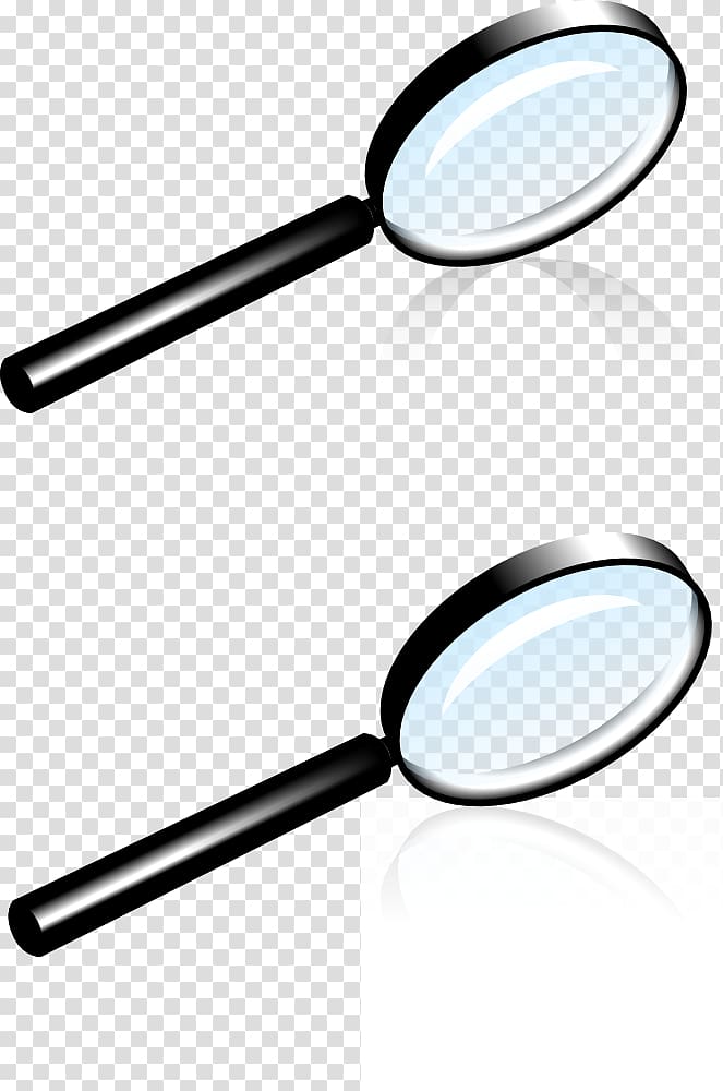 magnifying glass clip