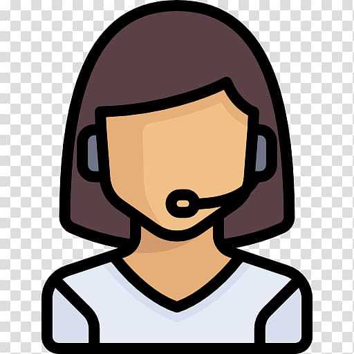 phone operator clipart