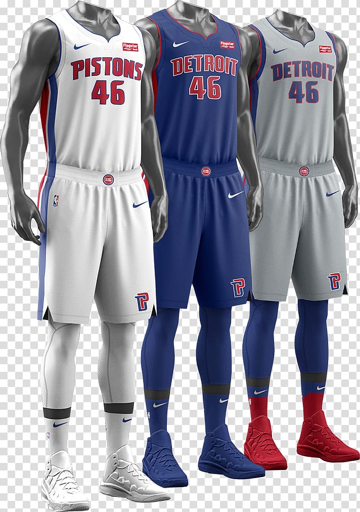 Jersey Detroit Pistons Chicago Bulls NBA Basketball uniform, detroit pistons transparent background PNG clipart