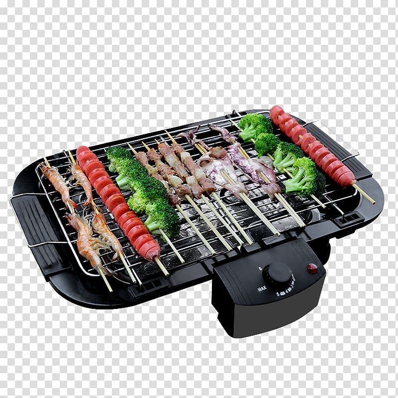 Korean barbecue Churrasco Grilling Oven, Smoke-free baked barbecue material transparent background PNG clipart