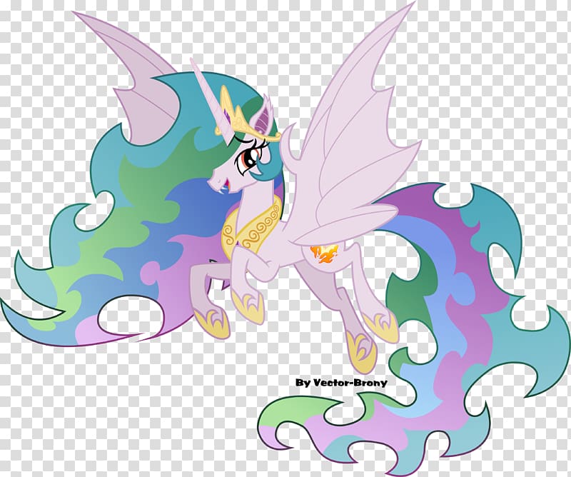 Princess Celestia Princess Luna Pony Bat Foal, two color crown transparent background PNG clipart