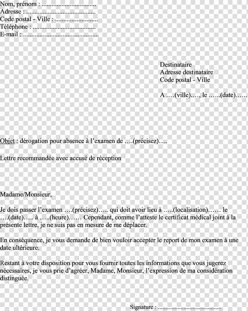 Document Text Letter Derogation, examen transparent background PNG clipart