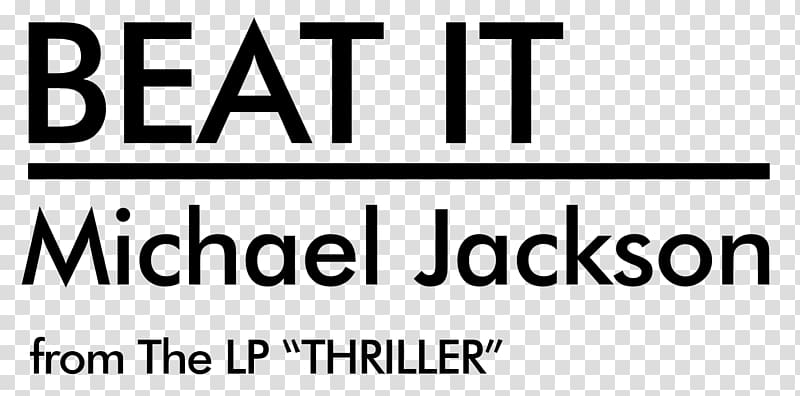 Beat It Thriller 25 Logo Artist, construção transparent background PNG clipart