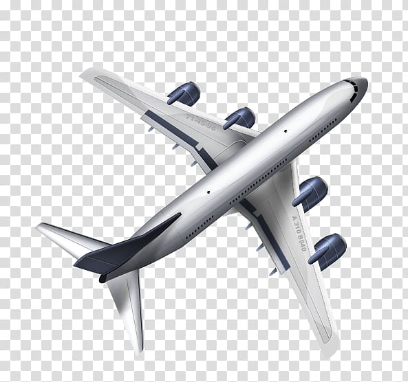 gray and black airplane illustration, Airplane Flight Aircraft Helicopter Fort Wayne International Airport, aircraft transparent background PNG clipart