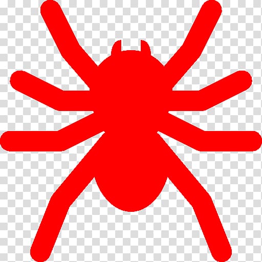 Spider Computer Icons , red icon transparent background PNG clipart