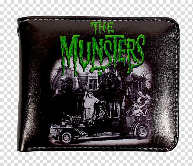 Wallet T-shirt Herman Munster Lily Munster Grandpa, Wallet transparent background PNG clipart