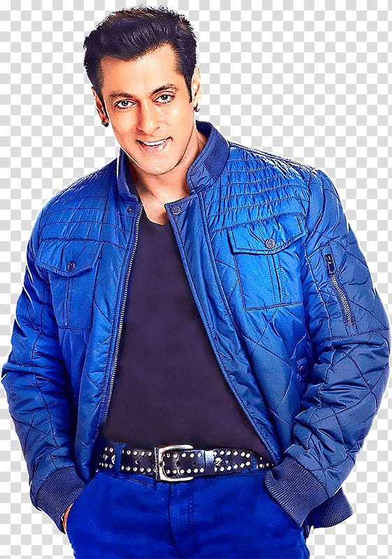 Salman Khan in blue zip-up jacket and black jacket, Salman Khan Kick Bollywood Actor Film, salman khan transparent background PNG clipart