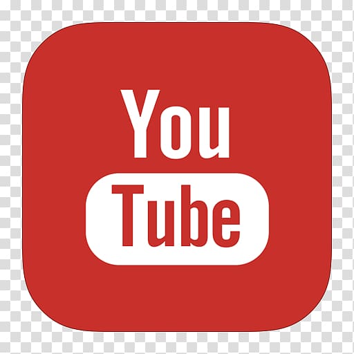 YouTube logo, area text brand signage, MetroUI YouTube Alt 2 transparent background PNG clipart