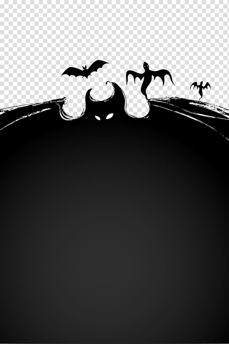 Halloween u9b3cu6df7 Ghost Pumpkin, Creative bat transparent background PNG clipart