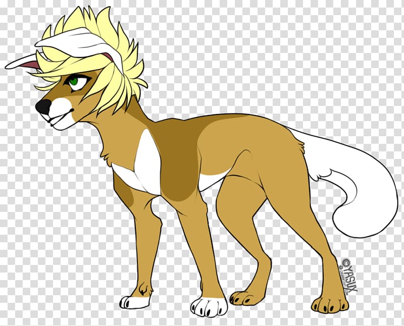 Lion Dog Red fox Fauna, lion transparent background PNG clipart