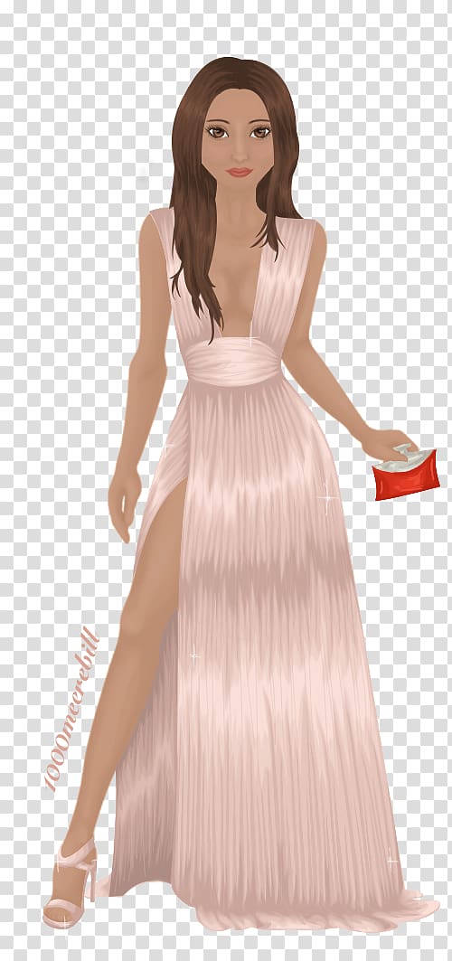 Evening gown Cocktail dress Slipper, dress transparent background PNG clipart