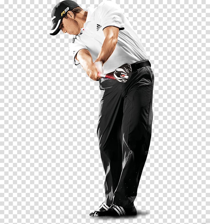 Professional golfer TaylorMade Golf stroke mechanics, swinging transparent background PNG clipart