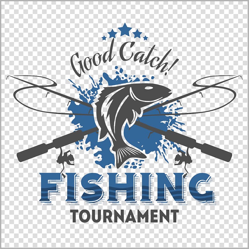 Recreational fishing , Fishing rod logo design transparent background PNG clipart