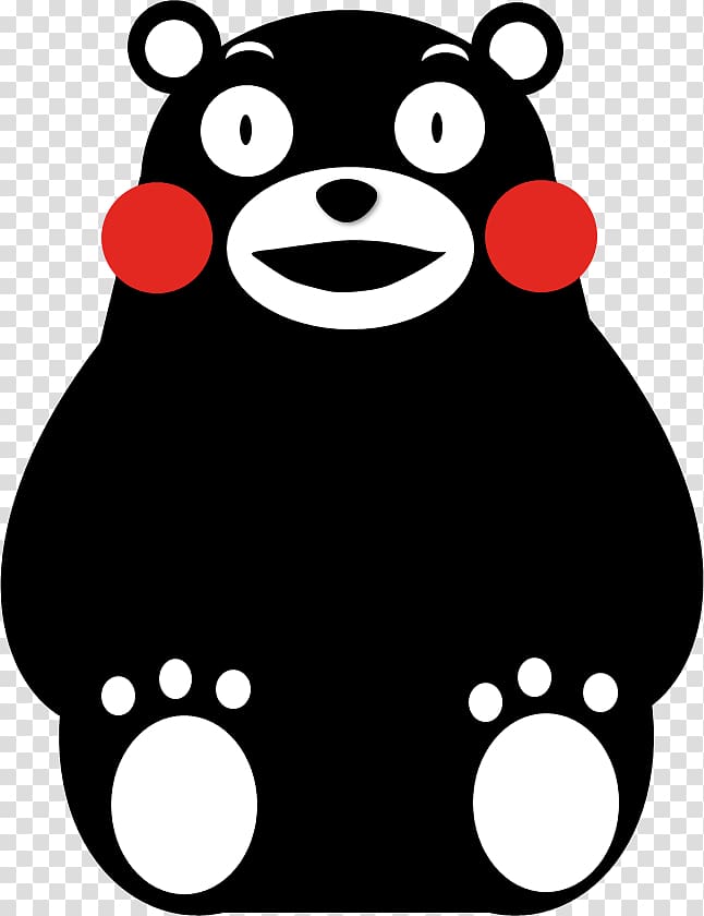 Bear Kumamon Square Suidōchō Station, bear transparent background PNG ...