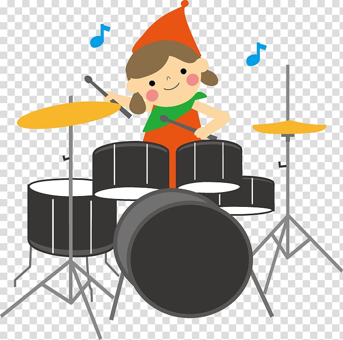 Drums グレーススクール Musical Instruments Tom-Toms Japanese language class, Drums transparent background PNG clipart