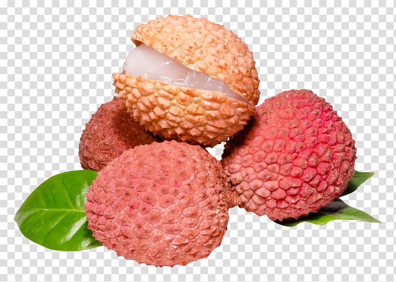 red fruits, Lychee India, Lychee transparent background PNG clipart