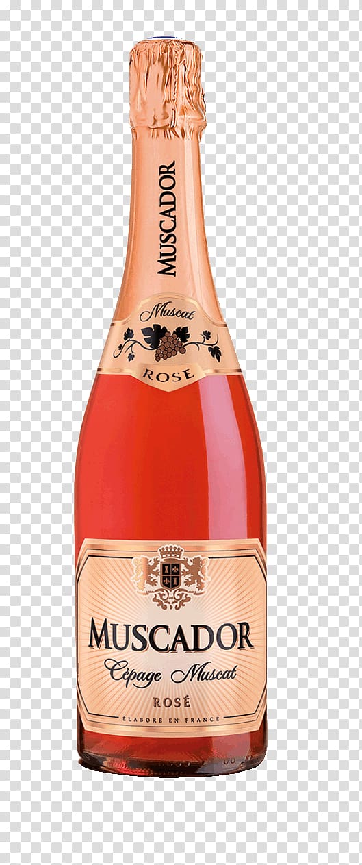 Champagne Muscat Rose à Petits Grains Rosé Wine, champagne transparent background PNG clipart