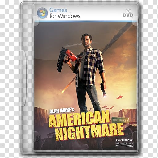 Alan Wake's American Nightmare Xbox 360 Microsoft Studios Remedy Entertainment, others transparent background PNG clipart