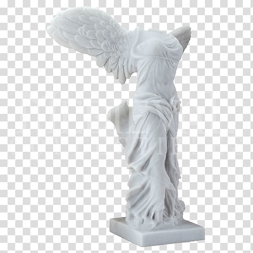 Winged Victory of Samothrace Statue Marble sculpture Figurine Nike, nike transparent background PNG clipart