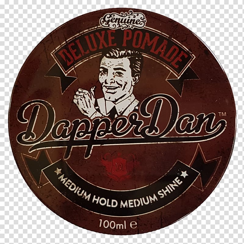 Dapper Dan Deluxe Pomade Hair Brand Font, murray\'s original pomade transparent background PNG clipart