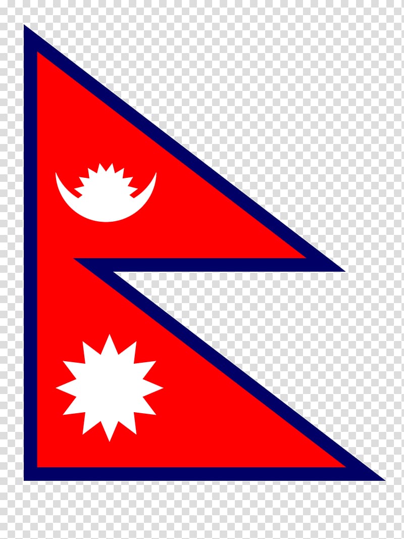 Largest Human Flag of Nepal National flag, Flag transparent background PNG clipart
