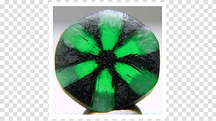 Trapiche emerald Gemstone Beryl Mineral, emerald transparent background PNG clipart