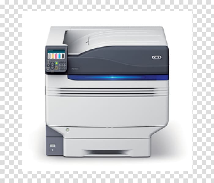 Oki Electric Industry Oki Data Corporation Color printing OKI C911dn Printer, printer transparent background PNG clipart