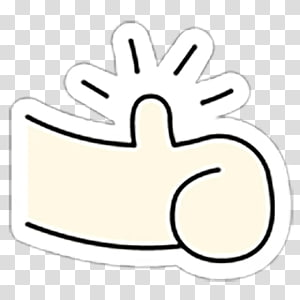 Thumb Line , line transparent background PNG clipart thumbnail