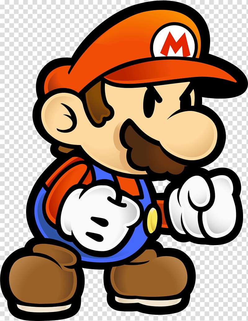 Super Paper Mario Super Mario Bros. Paper Mario: The Thousand-Year Door, mario transparent background PNG clipart