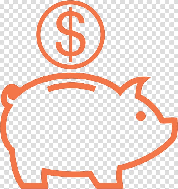 Piggy bank Saving Coin Money, bank transparent background PNG clipart
